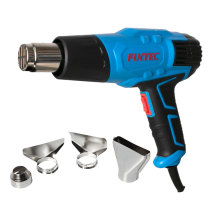 FIXTEC Ready Stock Heat Gun Power Tools Hot Air Industrial Dual Temperature 220V-240V Electric Heat Gun 2000W With 4PCS Nozzle